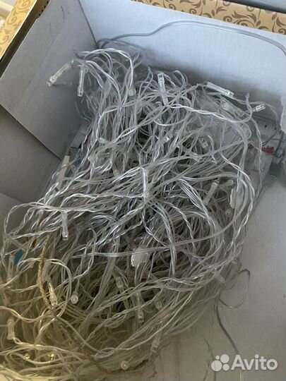 Гирлянда штора