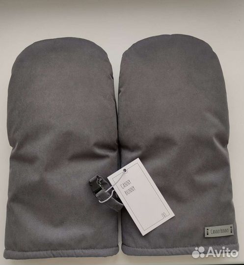 Новые Муфты варежки на коляску и для санок