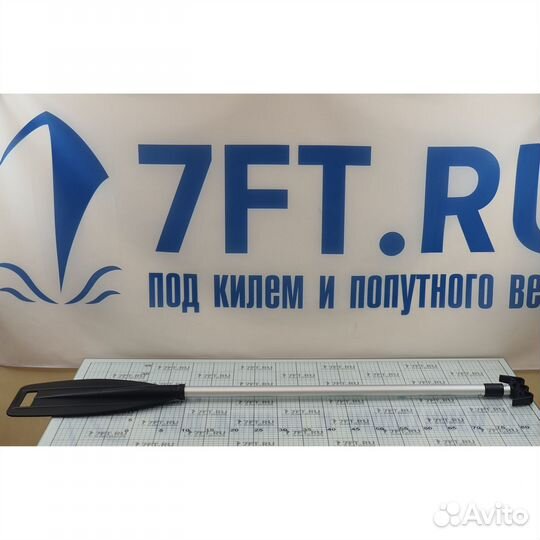 Весло телескопическое неразборное Easterner C50120H 1140-1820мм черное из алюминия