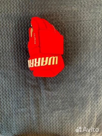 Краги хоккейные Warrior Alpha, sr 14