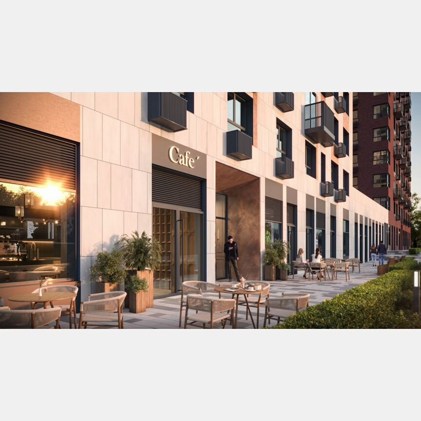 1-к. квартира, 39,4 м², 16/17 эт.