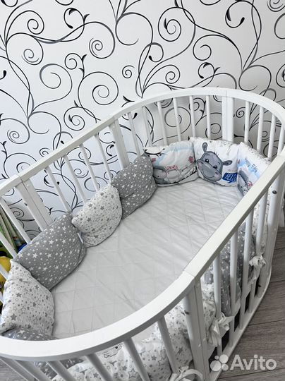 Детская кроватка трансформер 7 в 1