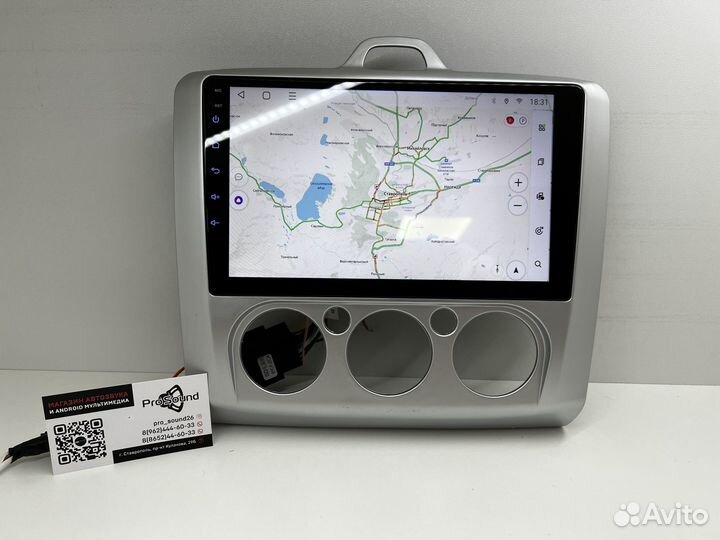 Магнитола Android Ford Focus 2 2005-2011 2/32 Qled
