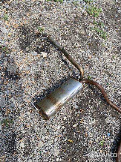 Выхлопная труба глушитель chevrolet cruze