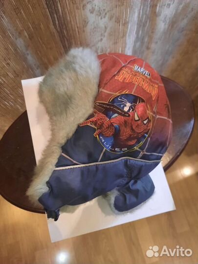 Шапочка ушанка детская