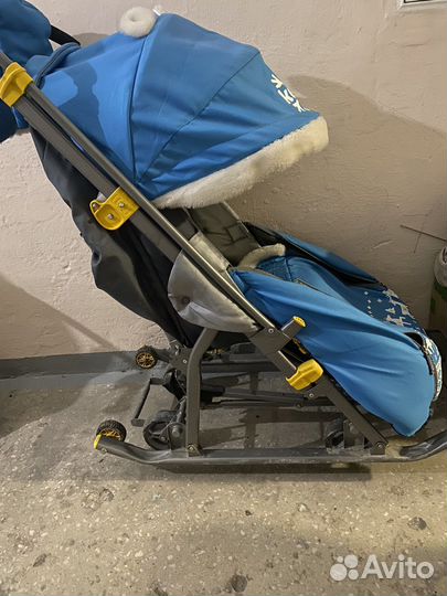 Коляска санки