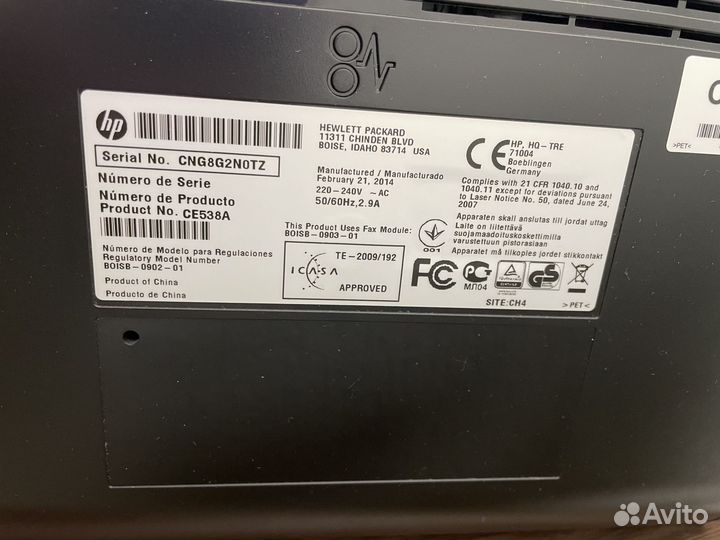 Мфу HP laser jet 1536dnf MFP