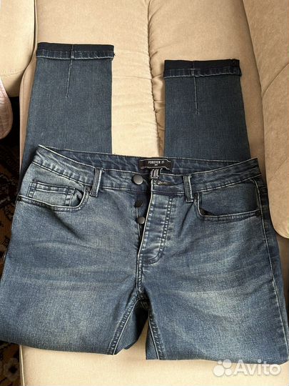 Модные джинсы forever 21 man из США