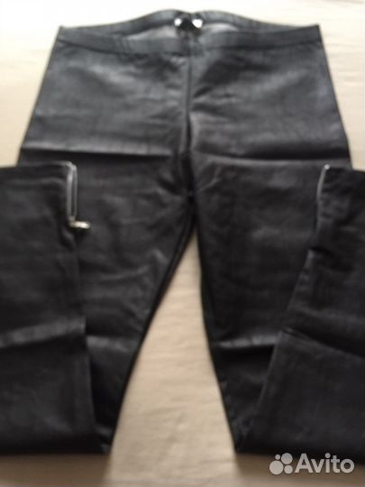 Новые женские брюки шорты экокожа