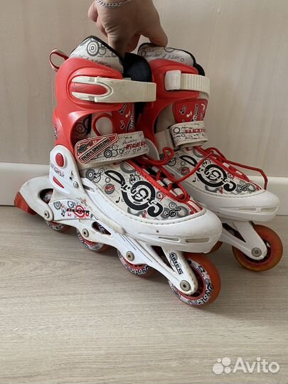 Роликовые коньки женские 34-35-36-37