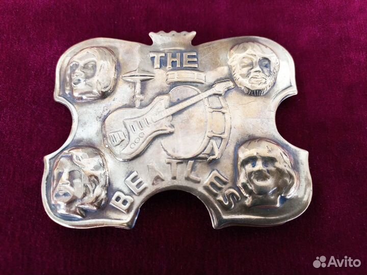 Пряжка для мужского ремня, Битлз, винтаж, хиппи