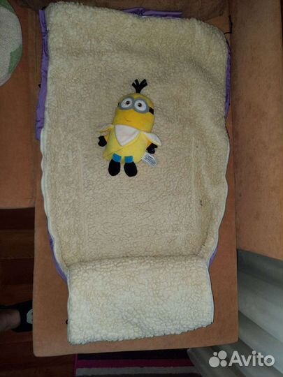 Конверт зимний на овчине