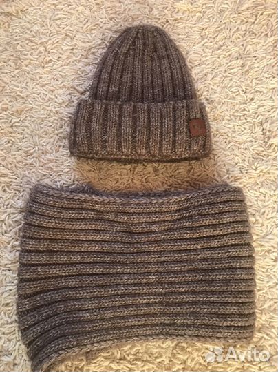 Шапка и снуд для девочки