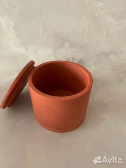 Гипсовый подсвечник