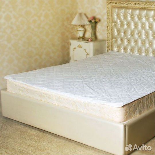 Наматрасник из натурального шелка, все размеры