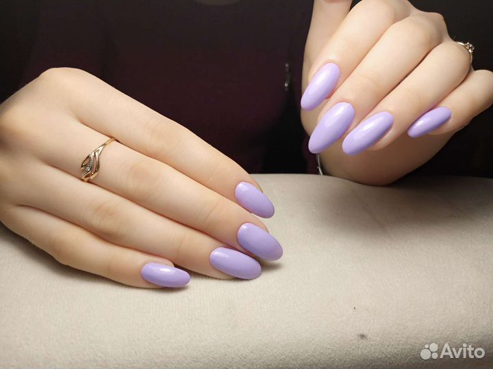 Покрытие гель лаком маникюр,педикюр