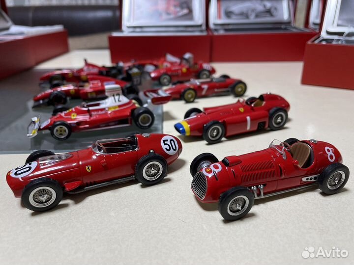 Все Ferrari La Storia 1/43 F1