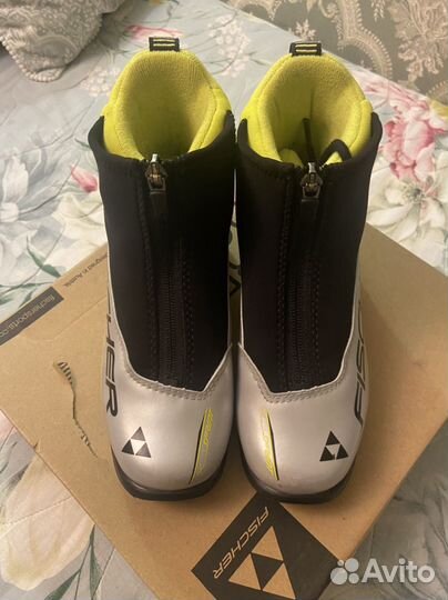 Лыжные ботинки fischer 34