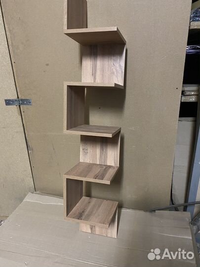 Полка настенная угловая