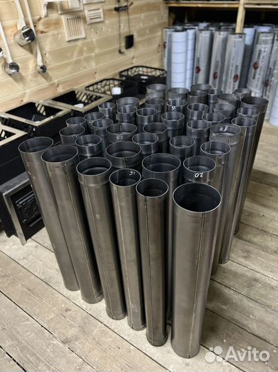 Трубы для дымохода стальные