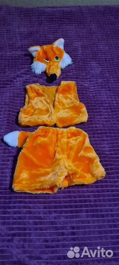 Новогодний костюм лисы