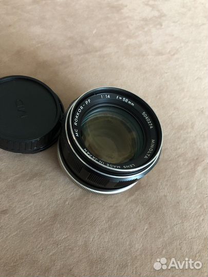 Minolta MC Rokkor-PF 58mm 1.4
