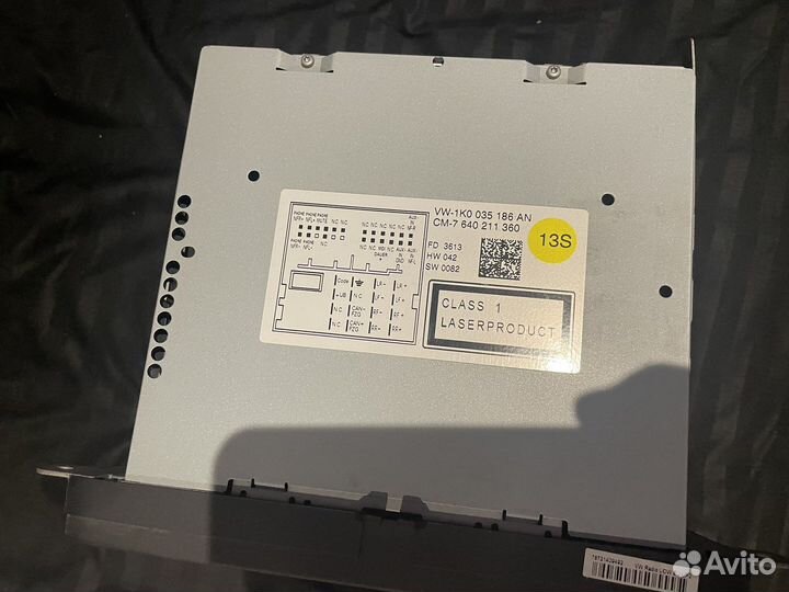 Штатная магнитола на volkswagen amarok