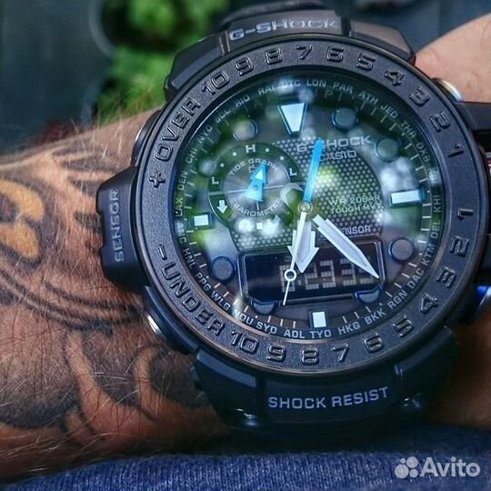 Наручные часы Casio G-Shock GWN-1000C-1A