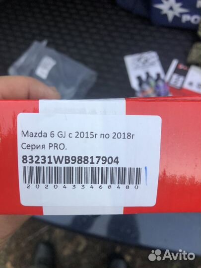 Камера заднего вида mazda 6 gj