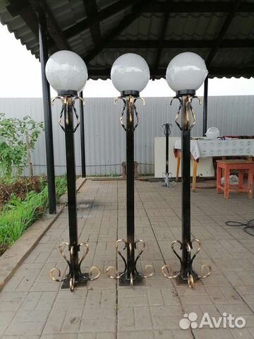 Уличные фонари, светильники /Освещение дорожек