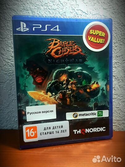 Battle Chasers: Nightwar Ps4 Ps5 Новый