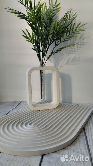 Ваза из гипса