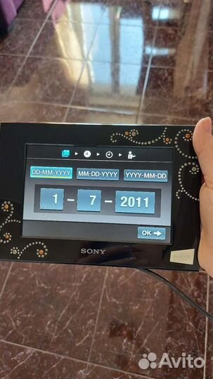Цифровая фоторамка новая sony