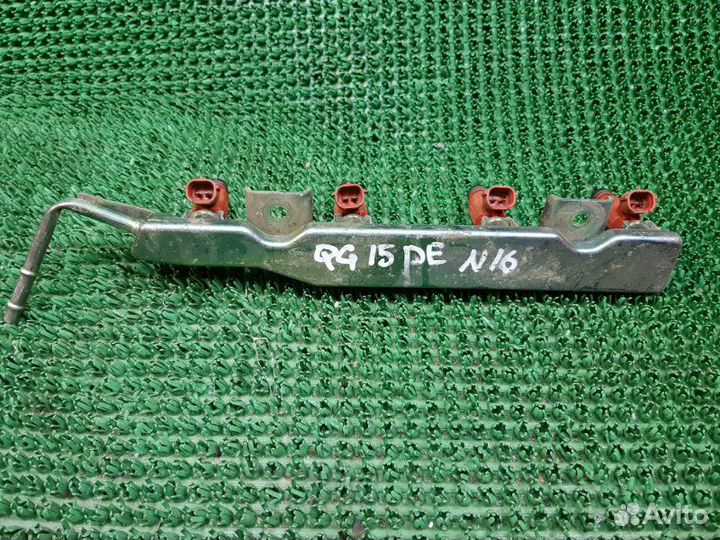 Топливная рампа с форсунками Nissan Almera N16 N16