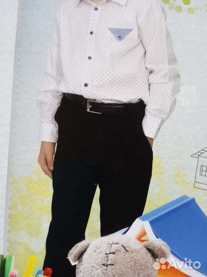 Рубашка на мальчика 122