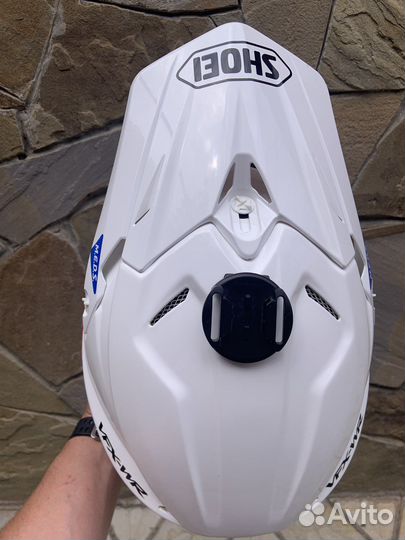 Шлем кроссовый Shoei WFX-VR белый