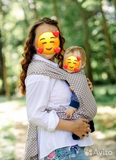 Май слинг переноска для новорожденных