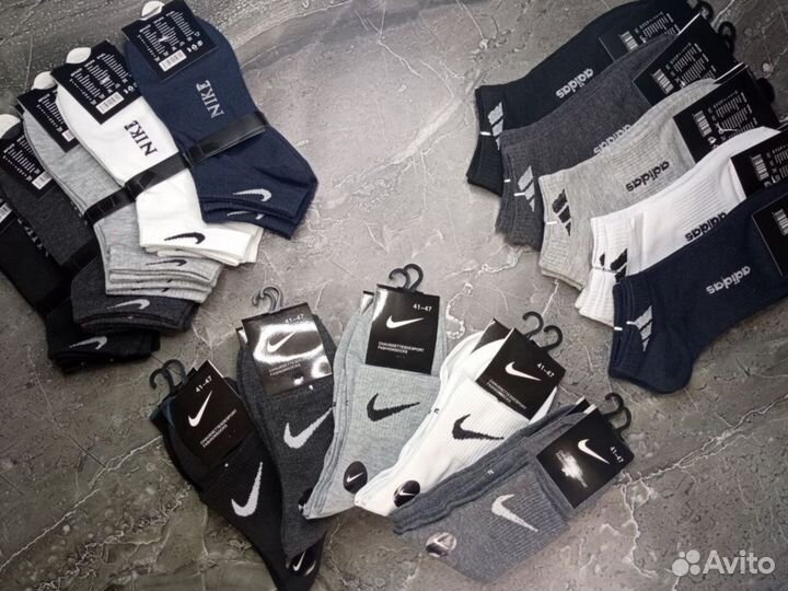 Носки nike хлопок 10 пар
