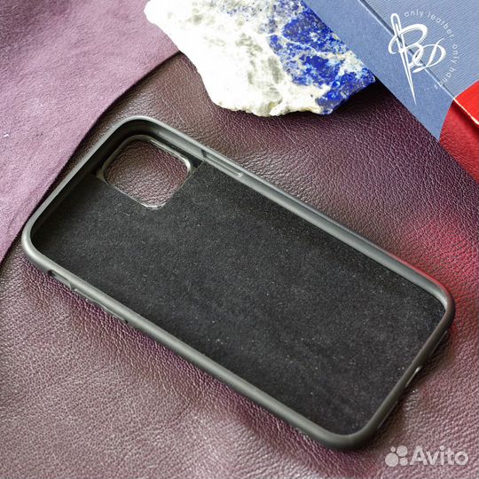 Чехол для телефона iPhone 11 Pro. Кожа крокодила