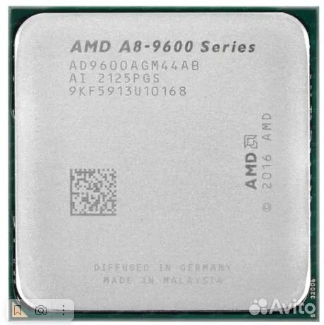 AMD A8-9600, AM4, 4 ядра