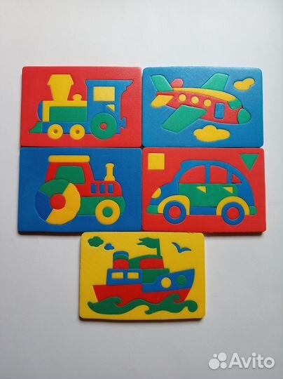 Развивающие игрушки вкладыши