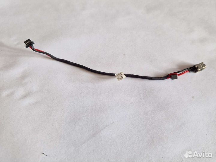 QCJ00 DC cable JPC. REV:0A Шлейф на разъем питания