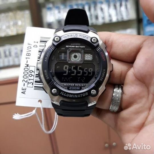 Оригинальные часы Casio Collection AE-2000W-1B