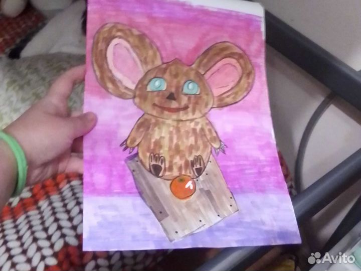 Рисунок Чебурашка