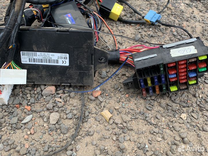 Проводка подкапотная nissan almera g 15