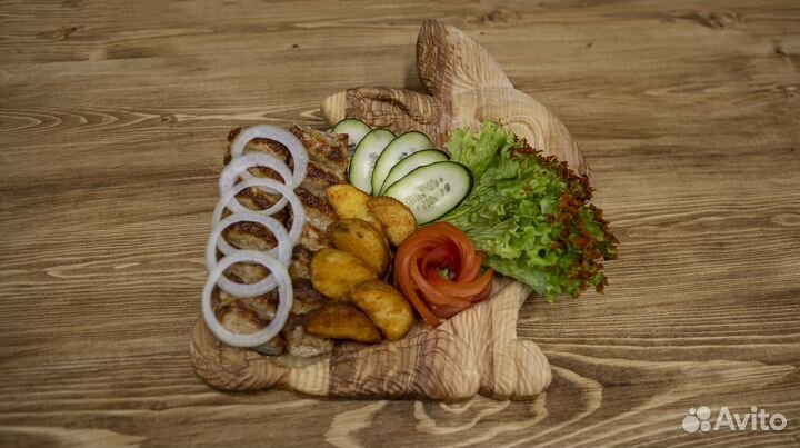 Набор деревянной посуды