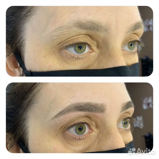 Оформление бровей