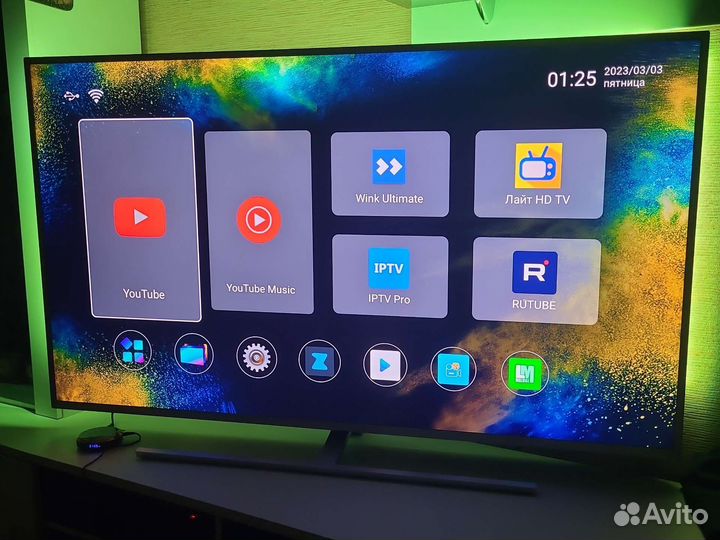 Андроид тв приставка Vontar x2, 4-32, 4-64