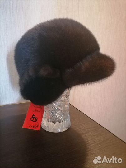 Шапка норковая женская