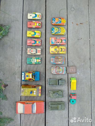 Игрушки СССР машинки